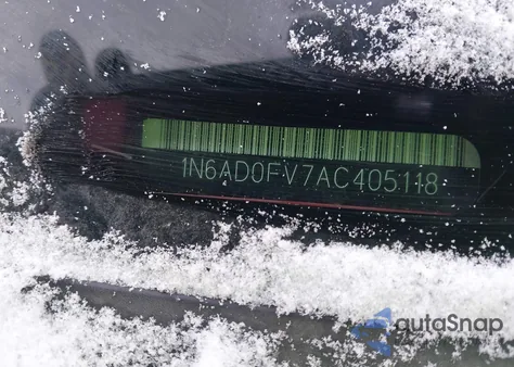 2010 Nissan Frontier Se z USA, uszkodzony, nr VIN 1N6AD0FV7AC405118